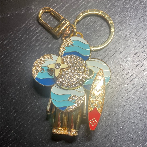 Louis Vuitton Blue Surf Keychain - Picture 1 of 8
